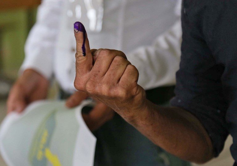 People in the Kurdistan Region and Iraq vote in the parliamentary elections across the country. (Photo: AFP)